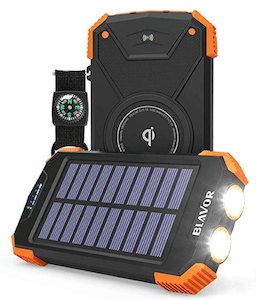 Blavor Solar Power Bank - an eco-friendly product for travel