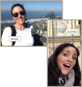 Travel pictures of Corr Travel founder in Brazil & Austria