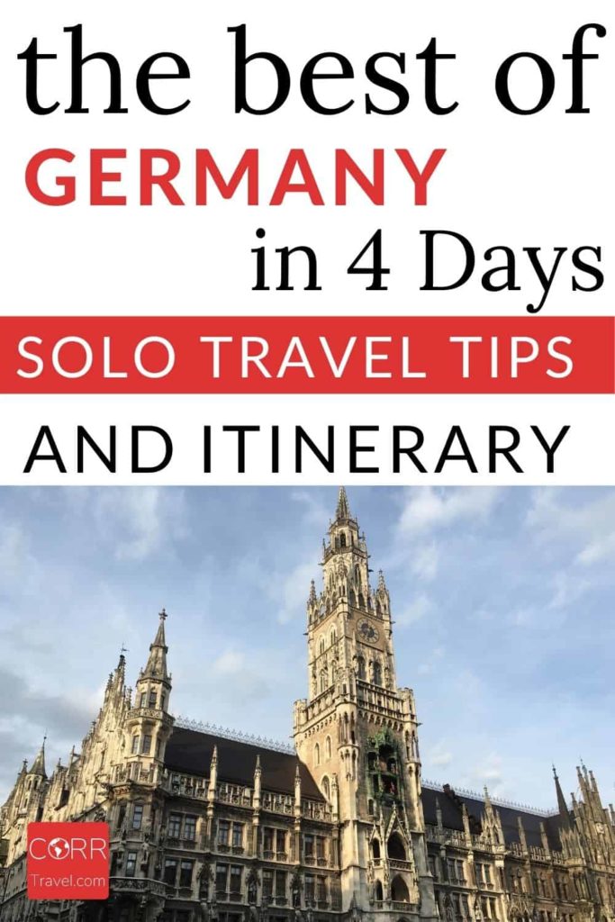 Munich 4 day solo itinerary-Solo Travel Tips