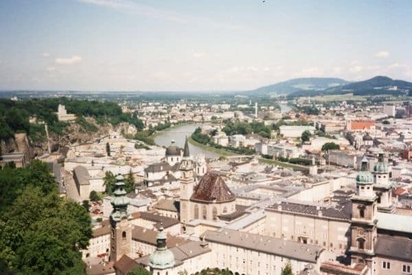 Overlooking Salzburg Austria