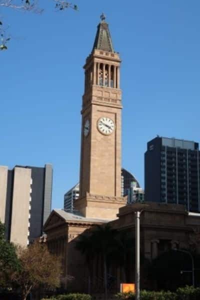Brisbane City Hall clock tower