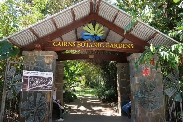 Cairns Botanical Gardens entry