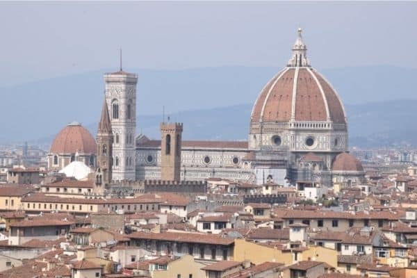 Florence Duomo and skyline Italy