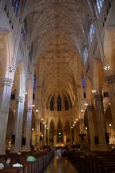 Inside St Patricks Cathedral New York City