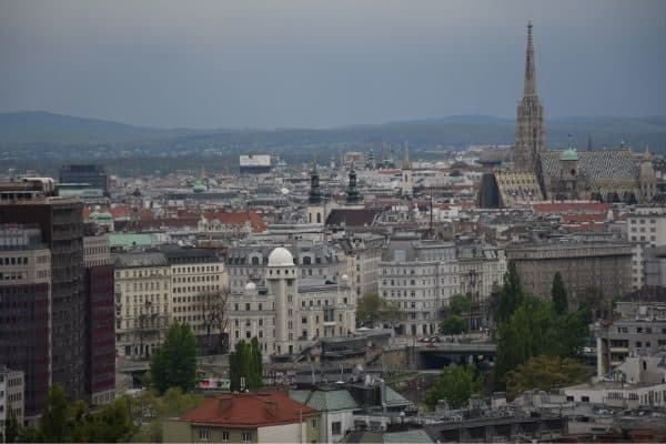Vienna Austria skyline