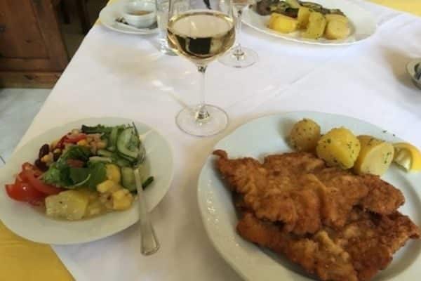 Wachau Valley-traditional meal