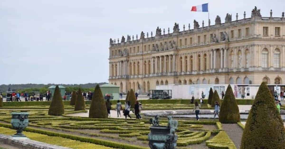 Gardens at Palace of Versailles France