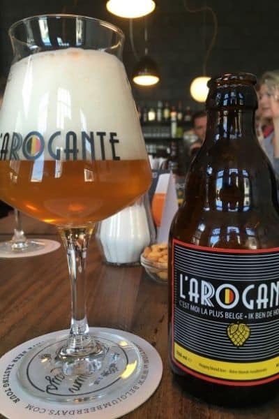 L'ar O Gante beer one day in Ghent