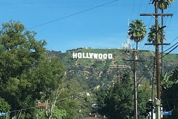 Hollywood sign Los Angeles California