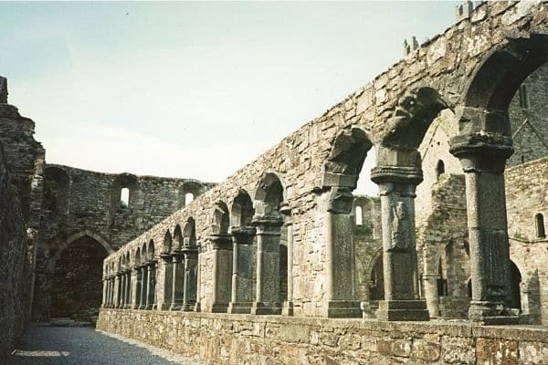 Roman ruins in Kilkenny Ireland