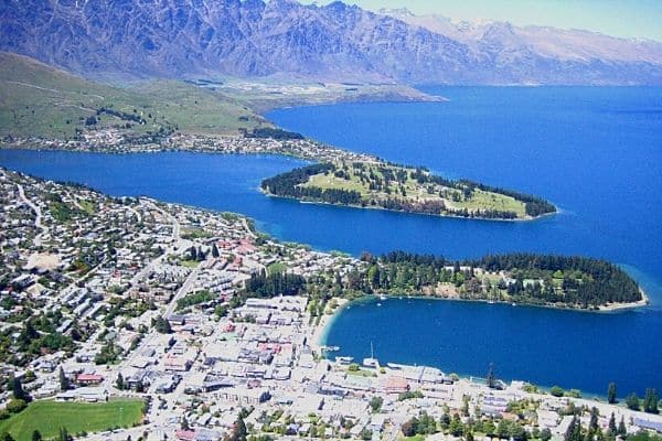 View of Queenstown from Skyline