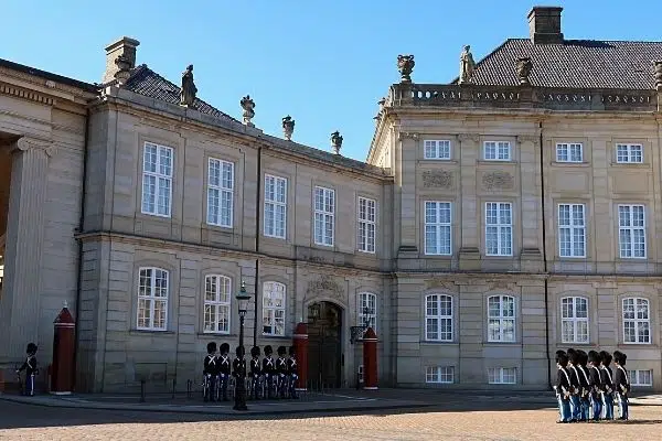 Change of the Guard Amalienborg Copenhagen