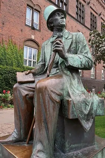 Hans Christian Andersen statue Copenhagen