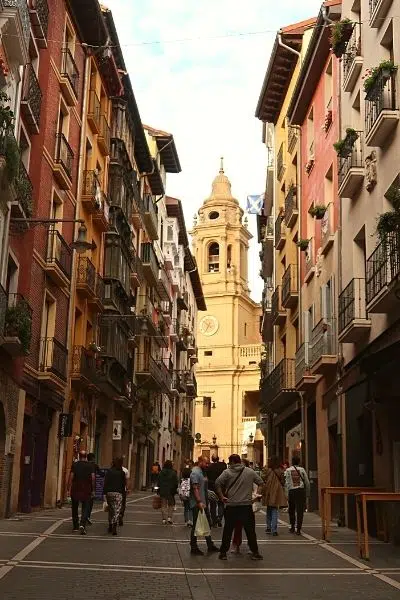 Pamplona cathedral on solo travel itinerary