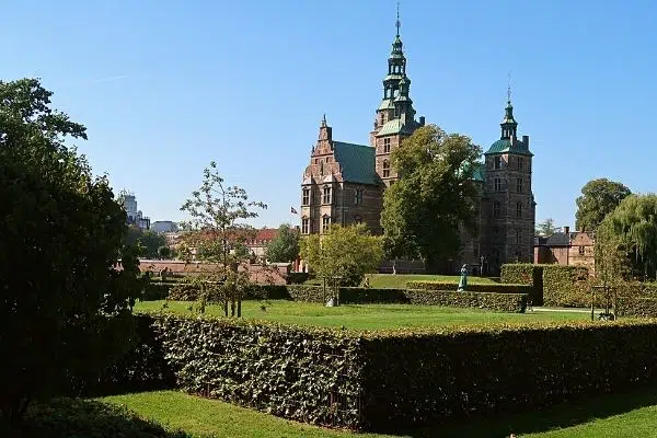Rosenborg Castle and gardens Copenhagen