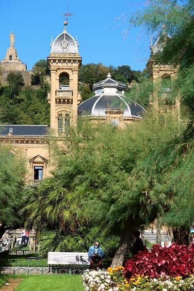 Town Hall & Alderdi Eder gardens San Sebastián Spain