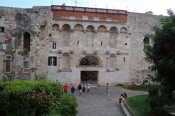 Diocletians Palace Golden Gate Split Croatia