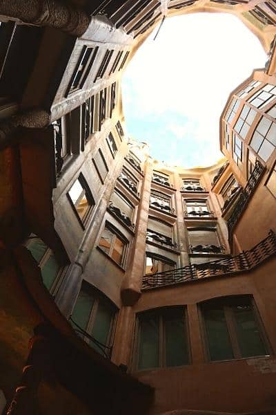 Casa Milà-La Pedrera Barcelona Spain