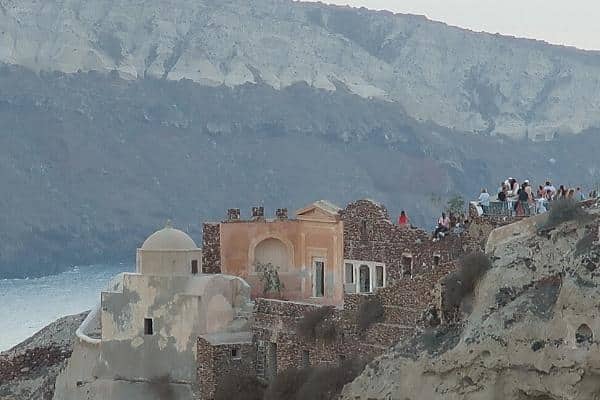Castle of Oia Santorini