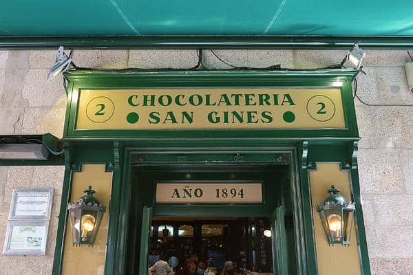 San Gines Chocolateria Madrid in 3 days in Madrid