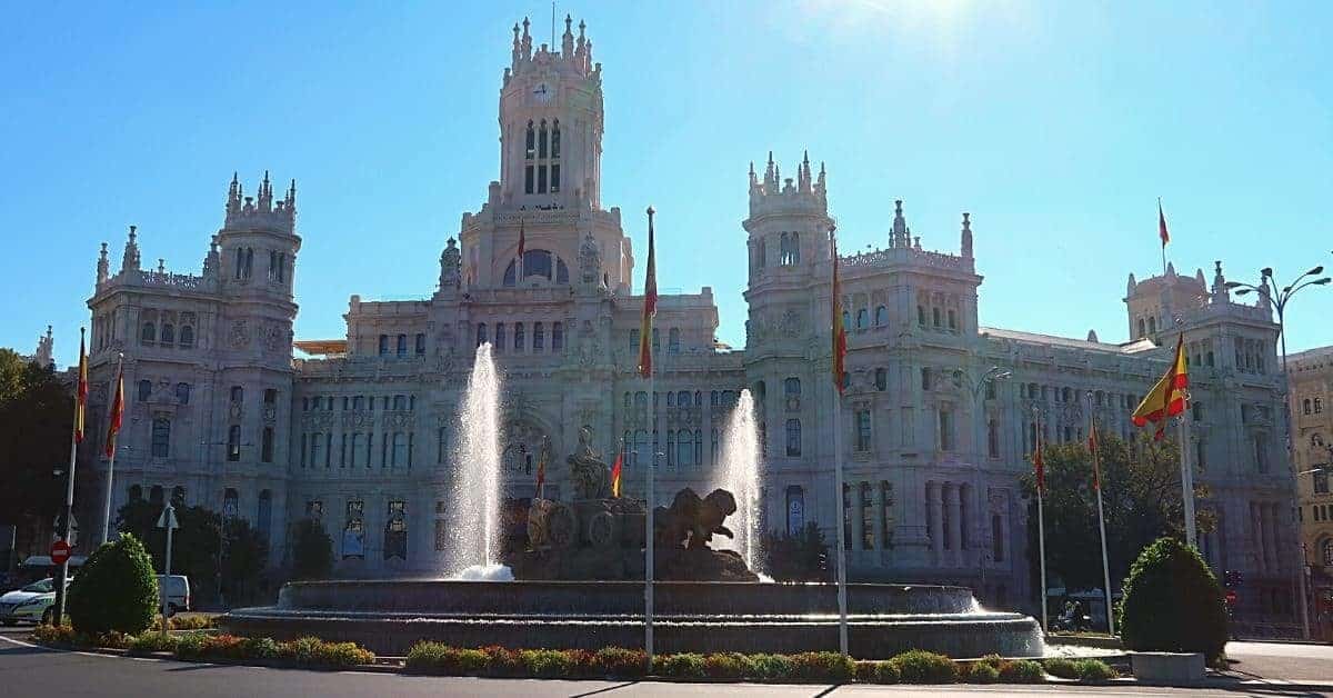 Cybele Palace - Madrid Solo Travel Guide