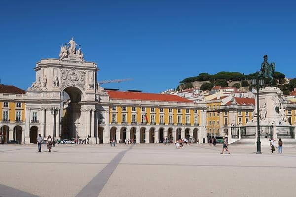 Praça do Comércio Lisbon Portugal