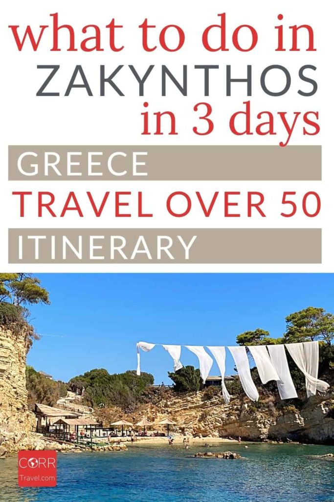 Zakynthos 3 Days Itinerary - Solo Travel Over 50