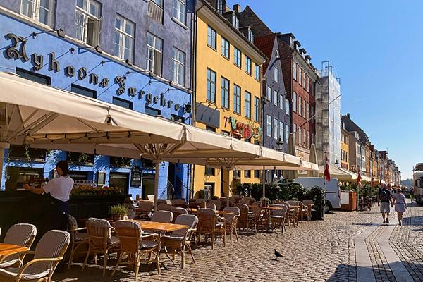 Nyhavn restaurants in Copenhagen