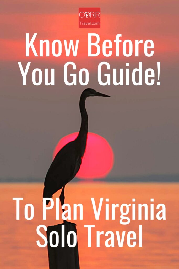 Virginia Travel Guide to Plan Virginia Solo Travel