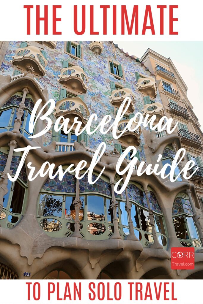 Barcelona Solo Travel Guide-Solo Travel Tips-Pinterest pin