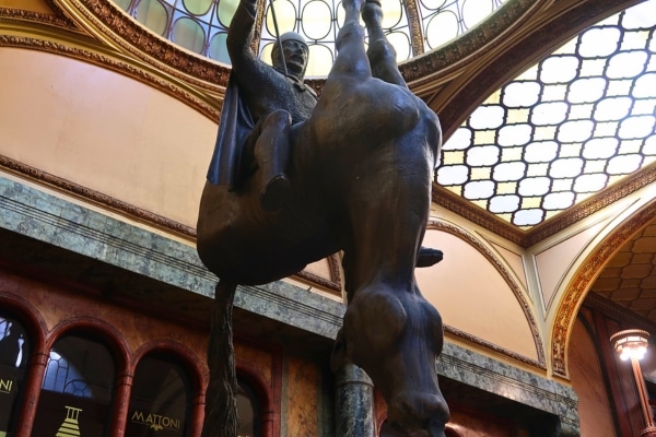 David Černý King Wenceslas sculpture 3 days in Prague
