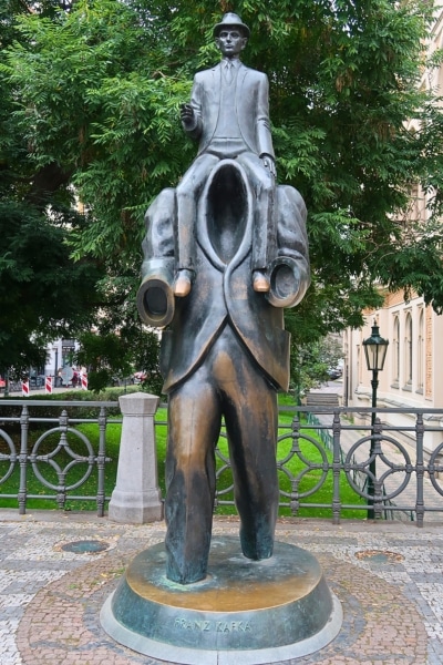 Kafka Statue Jewish Quarter Prague 3 days