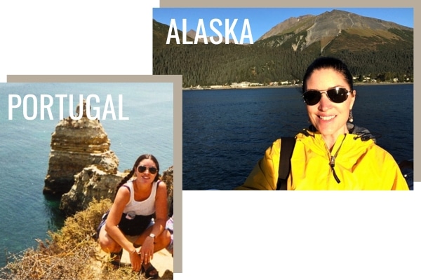 Gwen in Alaska and Portugal