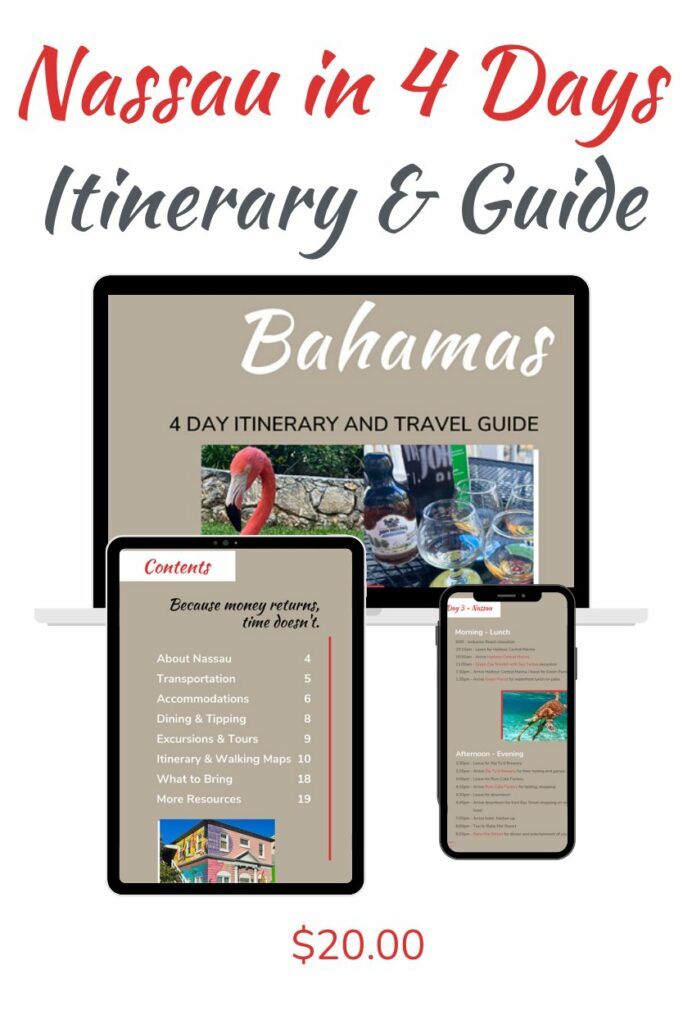 Nassau 4 Day Itinerary PDF