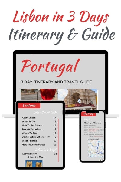 Lisbon 3 Day Itinerary PDF
