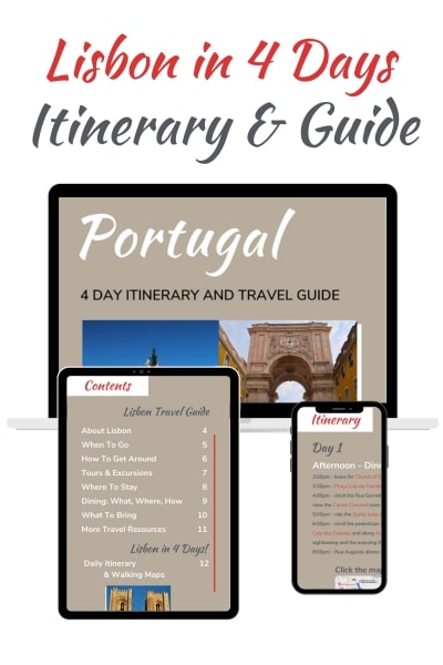 Lisbon 4 Day Itinerary PDF